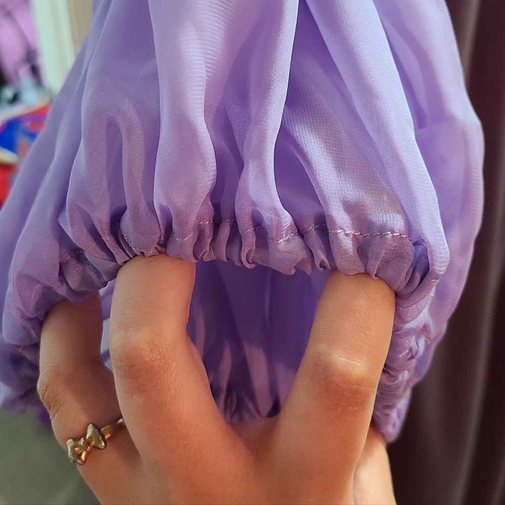 Purple Italian Renaissance Dress - Picture 5 of 14